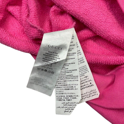 Fall 2018 Gucci Pink Maison de l’Amour Bosco Orso Crystal Sweater M