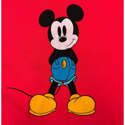 Vintage 90s 00s Red Levi’s Mickey Mouse Sweatshirt