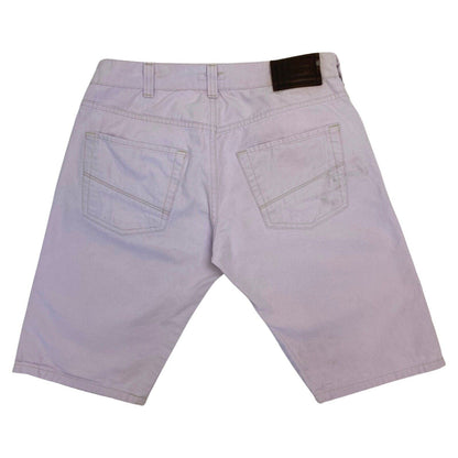 Vintage Y2K Lilac Purple Preppy Burberry Checked Denim Shorts M