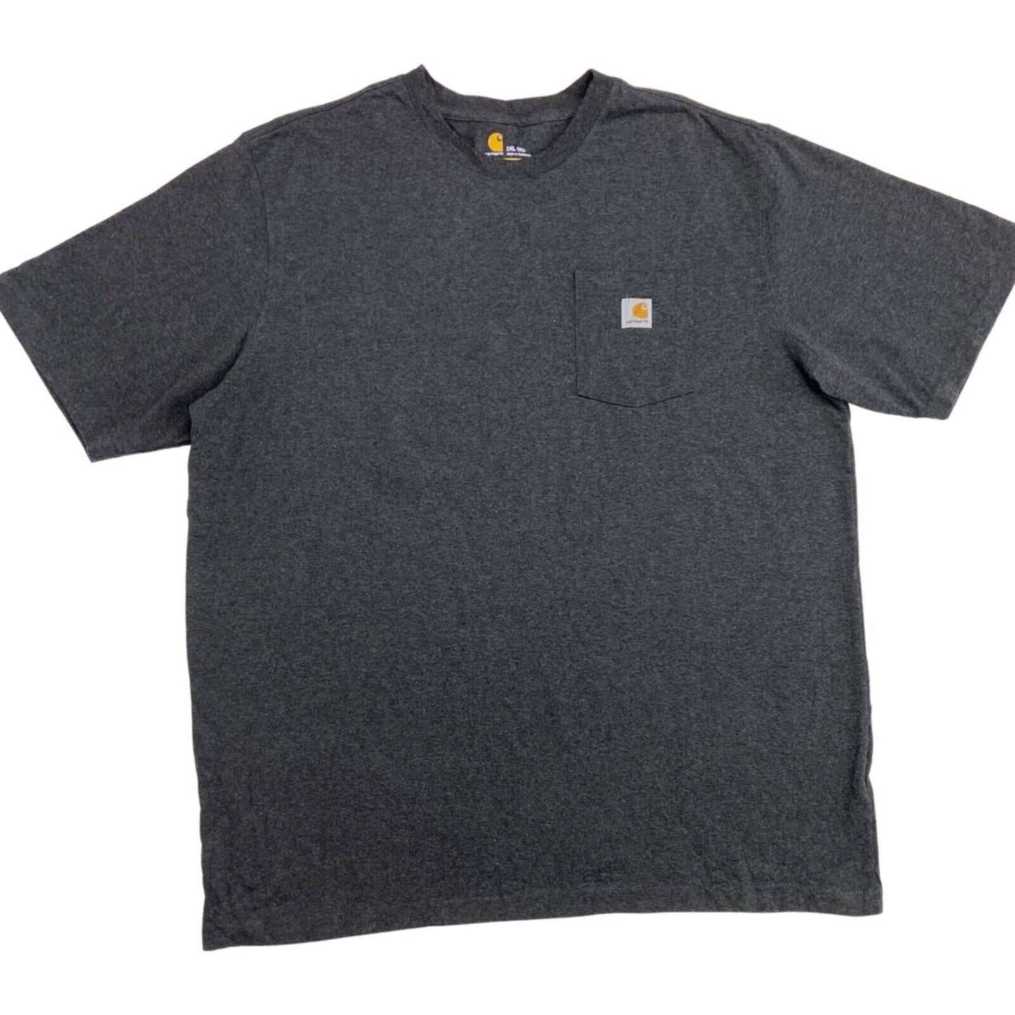 Vintage 90s 00s Grey Carhartt Pocket T-shirt XXL