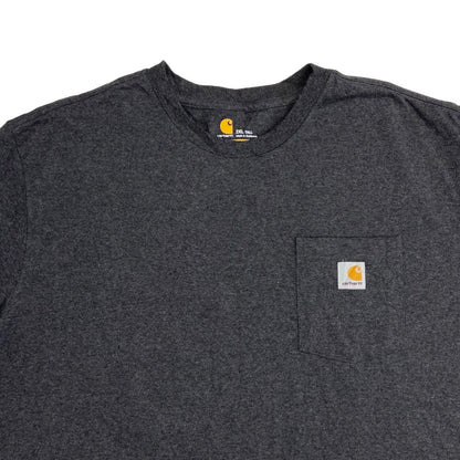 Vintage 90s 00s Grey Carhartt Pocket T-shirt XXL