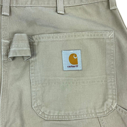 Vintage 90s 00s Beige Carhartt Cargo Shorts M