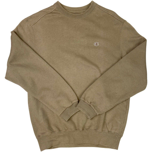 Vintage 90s Brown Embroidered Champion Sweater M