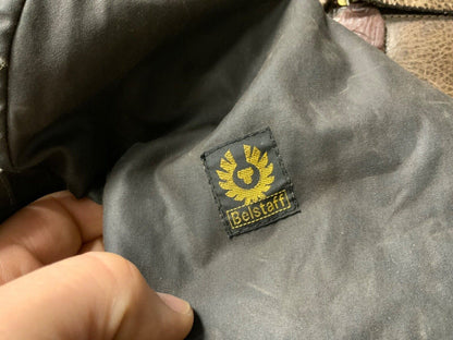 LADIES BELSTAFF GOLD LABEL 85TH ANNIVERSARY WAX MOTORCYCLE MALENOTTI JACKET 18