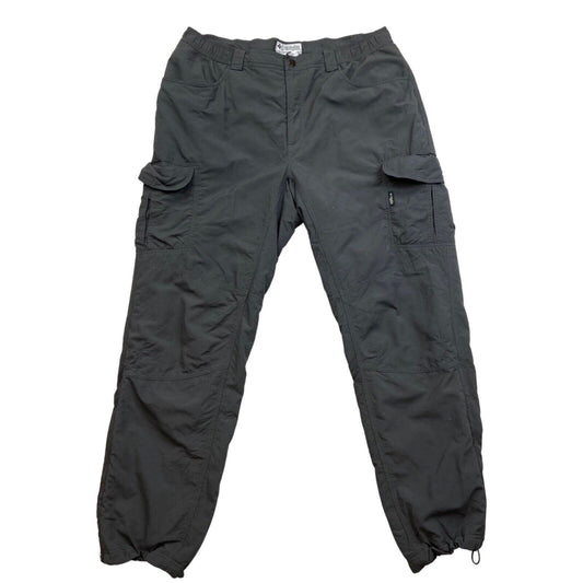 Vintage 90s 00s Dark Grey Columbia Outdoors Cargo Trousers L