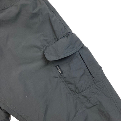 Vintage 90s 00s Dark Grey Columbia Outdoors Cargo Trousers L