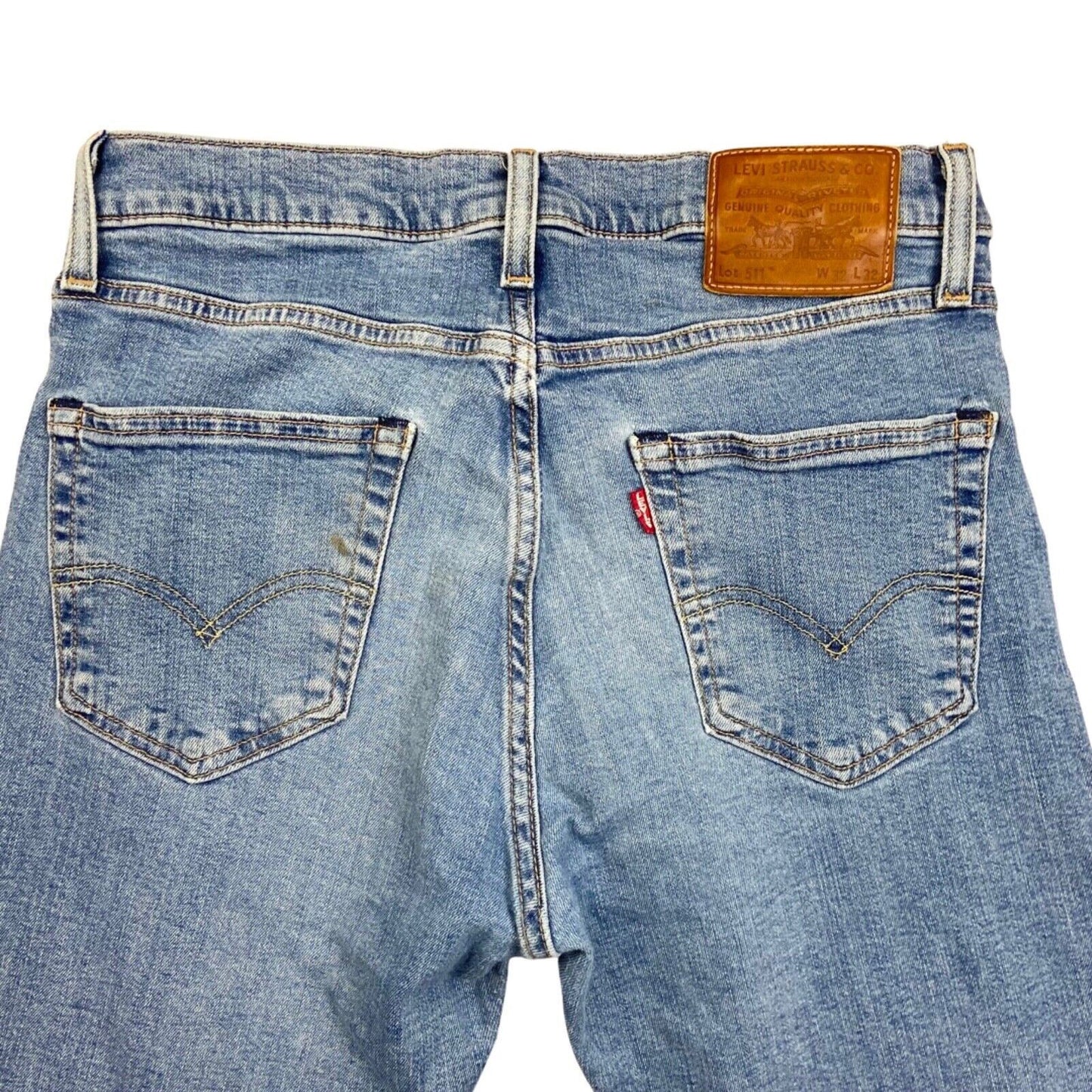 LEVIS BIG E PREMIUM 511 SLIM FIT STRETCH JEANS RED TAB  MOD 32 W 32 L