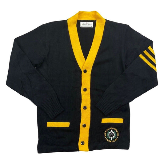 VINTAGE 50s STYLE USA COLLEGE FOOTBALL VARSITY CARDIGAN ROCKABILLY CHEERLEADER S