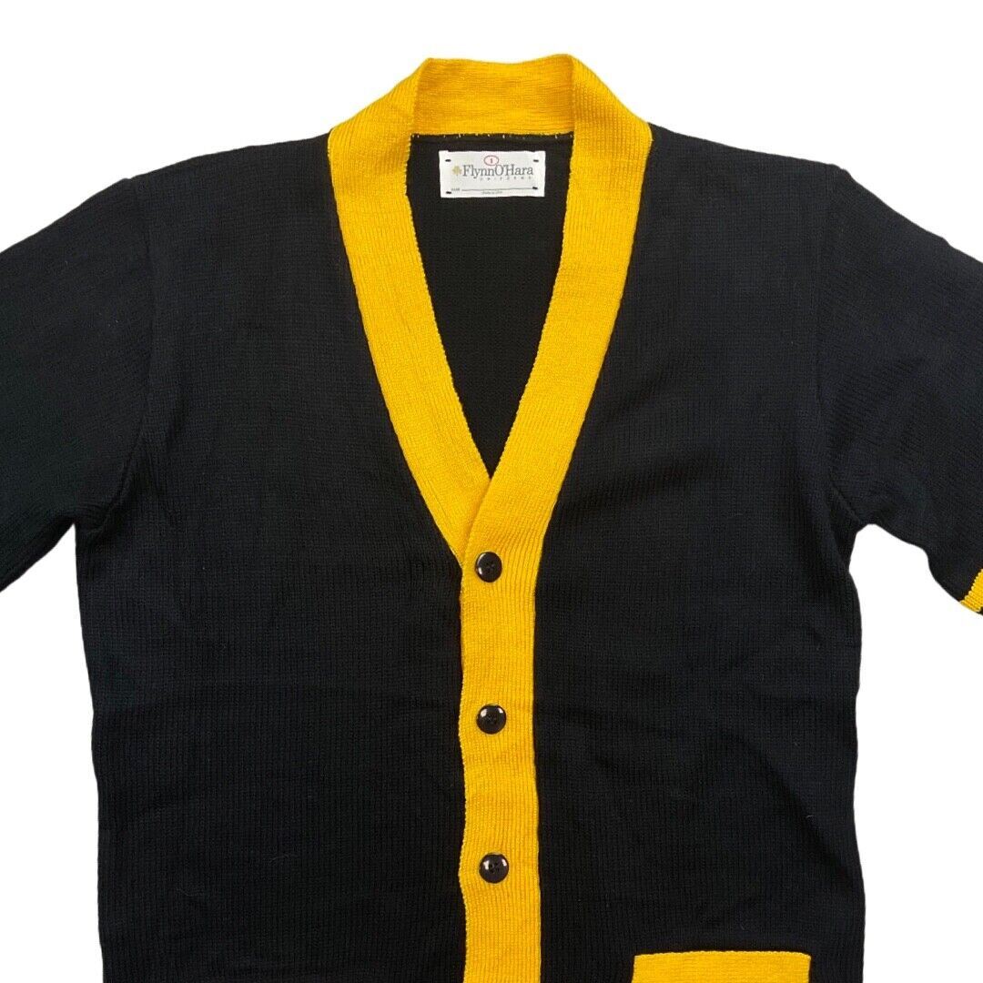 VINTAGE 50s STYLE USA COLLEGE FOOTBALL VARSITY CARDIGAN ROCKABILLY CHEERLEADER S