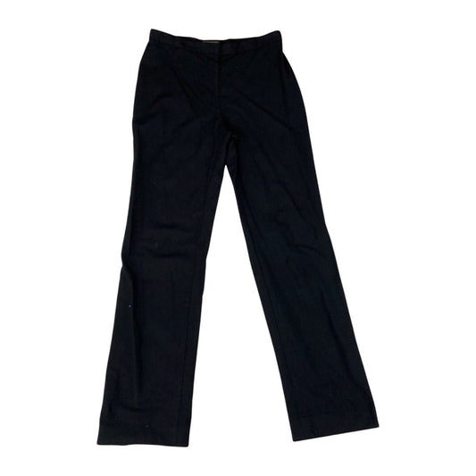 Vintage 90s 00s Black Wool Blend Gianni Versace Couture Trousers 8 10 S