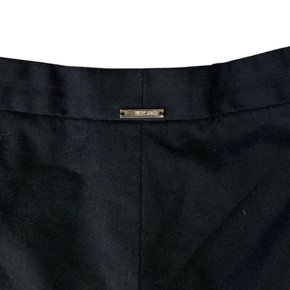 Vintage 90s 00s Black Wool Blend Gianni Versace Couture Trousers 8 10 S