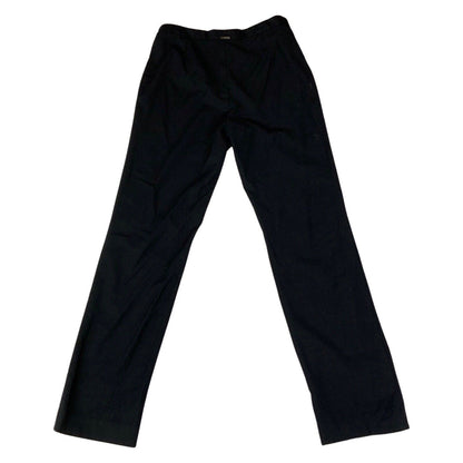 Vintage 90s 00s Black Wool Blend Gianni Versace Couture Trousers 8 10 S