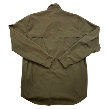 Vintage 90s 00s Brown Fjällräven Button Up Sarek Trekking Shirt L