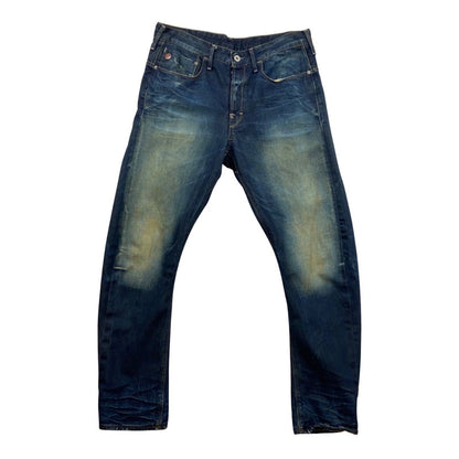 Vintage 90s 00s Dark Faded Denim Distressed G Star Jeans W34 L29 M