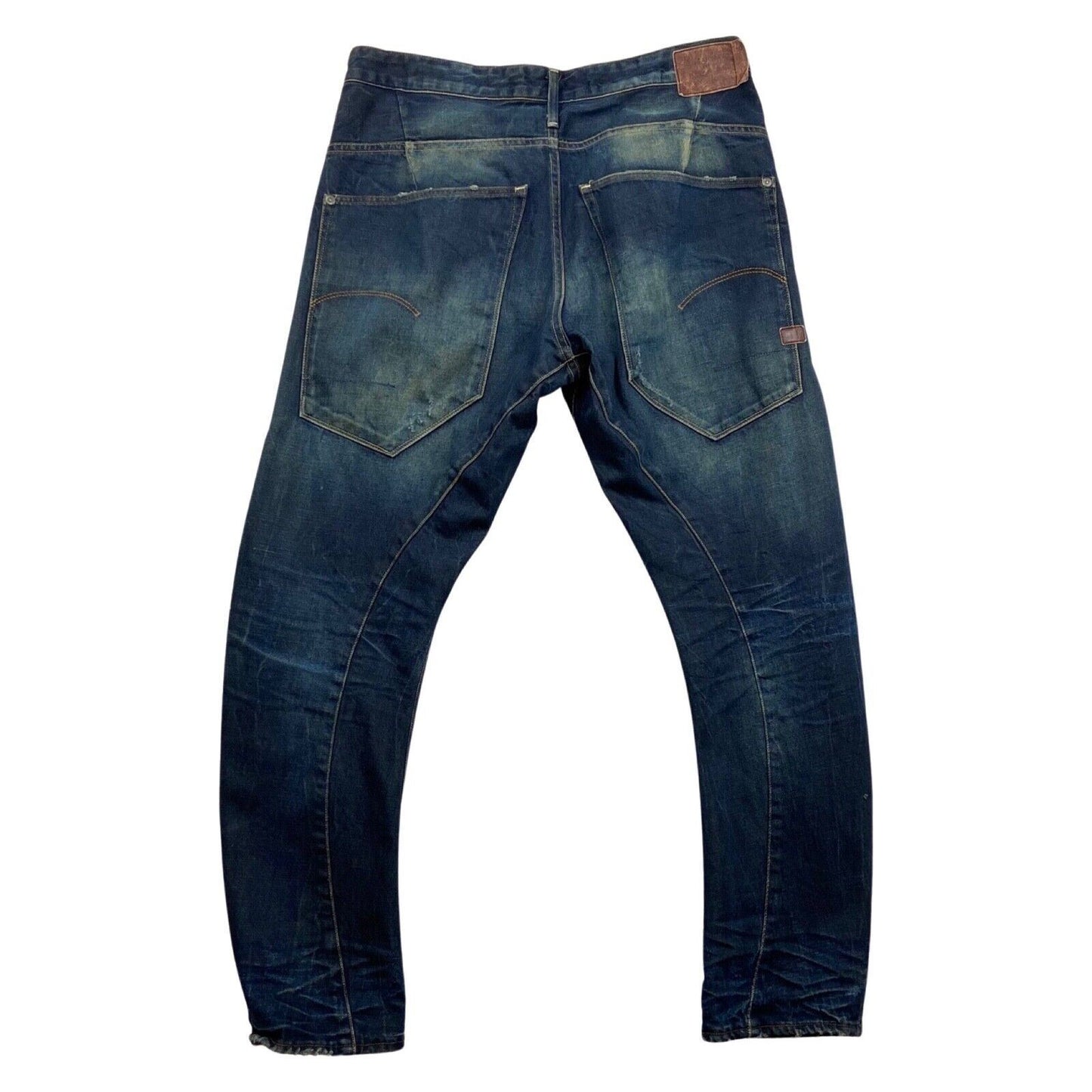 Vintage 90s 00s Dark Faded Denim Distressed G Star Jeans W34 L29 M