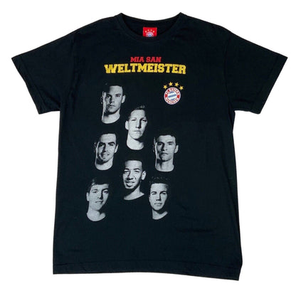 Official Bayern Munich FC ‘Mia San Weltmeister’ Bundesliga Graphic T-Shirt Small