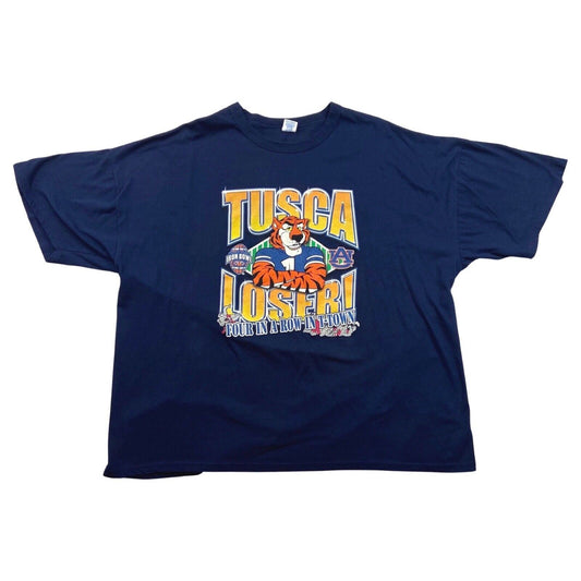 Russell Athletic University Of Auburn Iron Bowl Tusca Loser Graphic T Shirt 3XL