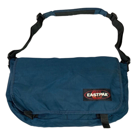 Vintage 90s 00s Navy Eastpack Mini Messenger Carrier Bag