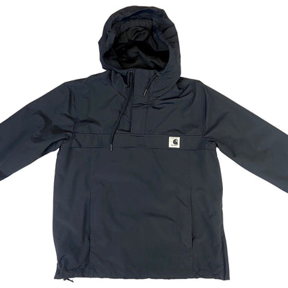 Vintage 00s Black Carhartt Pullover Waterproof Jacket M