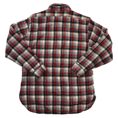VTG  USA PENDLETON COUNTRY TRADITIONALS WOOL SHIRT CHECK PLAID S 41” (38)