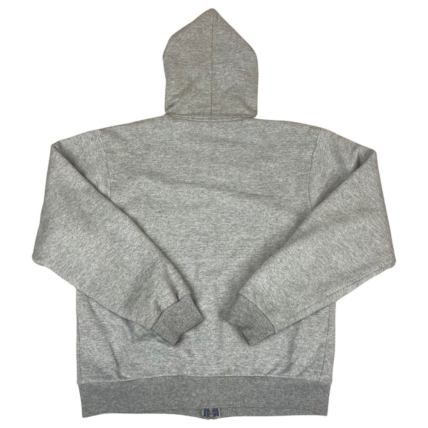 2010s Grey Carhartt Thermal Mesh Carlux Zip-Up Hooded Sweatshirt Extra Large
