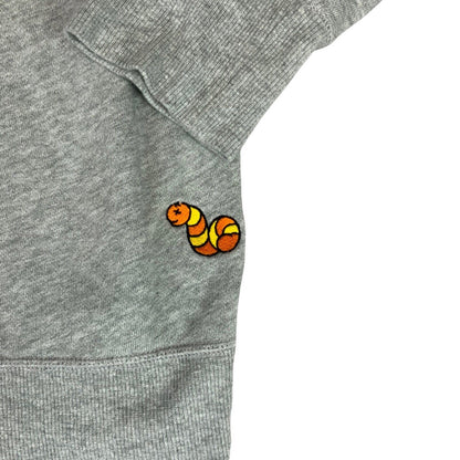 00s Y2K Grey Black Uniqlo x Kaws x Sesame Street Elmo Cookie Monster Jumper M