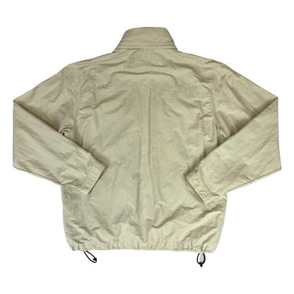 Vintage 00s Beige Fjällräven Embroidered Slouched Windbreaker L