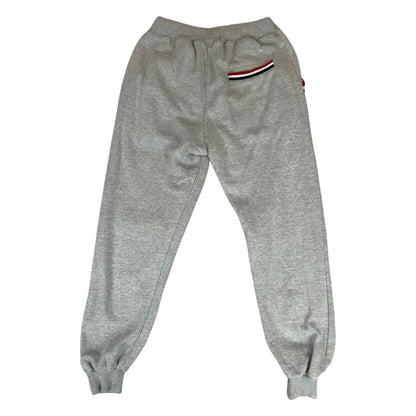 Vintage 00s Y2K Grey Moncler Sweat Pants Joggers Embroidered Logo M