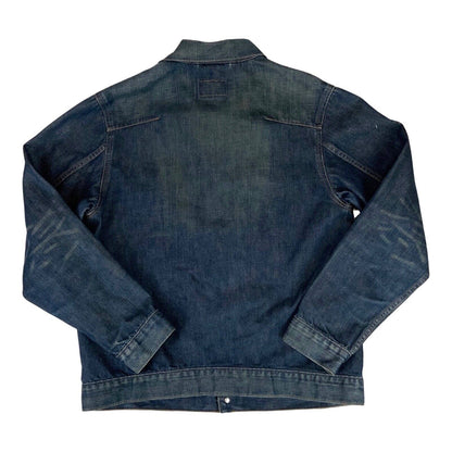VTG Y2K LEVIS ENGINEERED 70511 PATCH POCKET DENIM CHORE JACKET INDIGO 43” (40) M