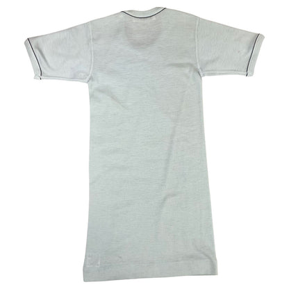 Vintage 70's Baby Blue Fila Effe Made In Italy T-Shirt Small