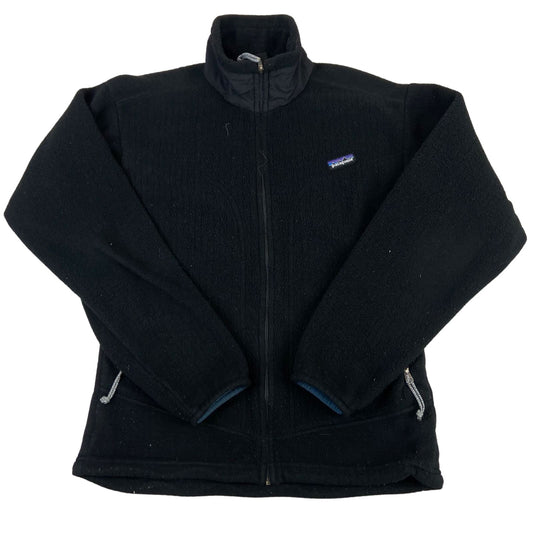 2010/20s Black Patagonia Fleece Jumper Polartec Utility Gorpcore M