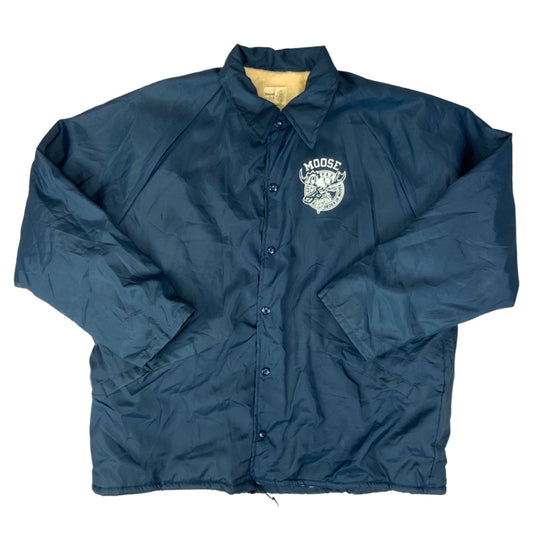VTG 70s USA LOYAL ORDER OF MOOSE KING LOUIE WORKWEAR JACKET FRAT SHRINER 48” 2X