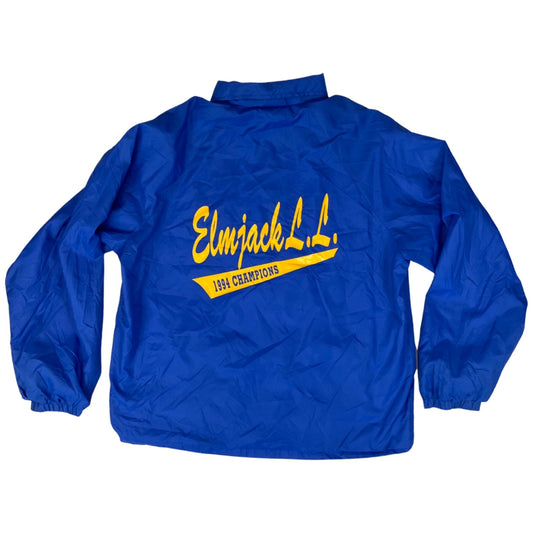 VTG 90s ELMJACK LL 1994 USA NYLON WORKWEAR JACKET WINDBREAKER SURFER 40” M