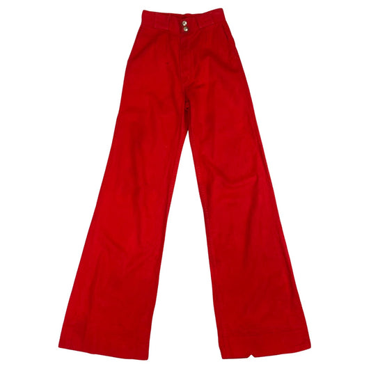 Vintage 70s 80s Red Wrangler Made In USA