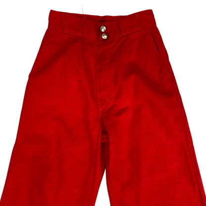 Vintage 70s 80s Red Wrangler Made In USA