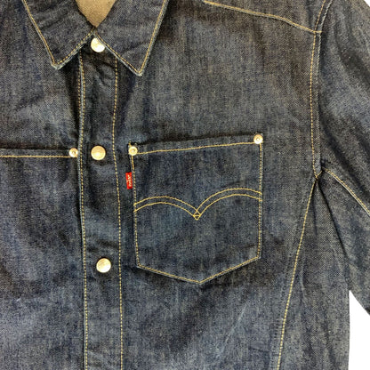 VTG Y2K LEVIS RED TAB ENGINEERED INDIGO DENIM CHORE JACKET 42” L