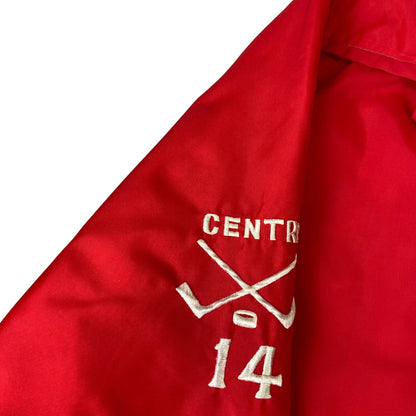 VTG 70s USA DON BELL CHUCK WAGON ICE HOCKEY  NYLON WORKWEAR JACKET SURFER 44” L