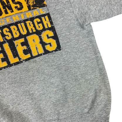 Vintage 1995 Grey Starter Pittsburgh Steelers NFL Crewneck Sweatshirt Large