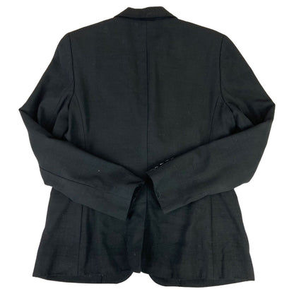 Vintage 00s Black LAUREN Ralph Lauren Embroidered Blazer Jacket M 12 14