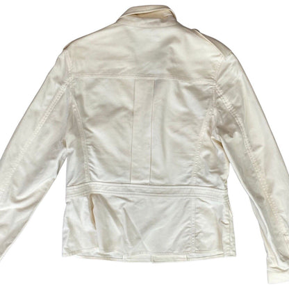 Vintage 90s 00s Cream Ralph Lauren Tailored Style Blazer Jacket 8 10 S