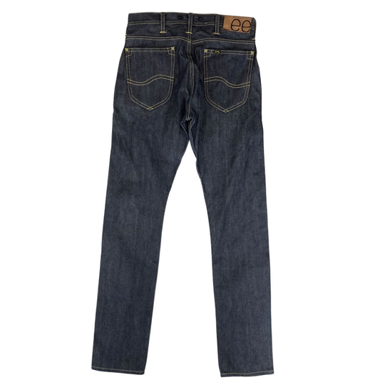 VTG NWOT LEE 101S LOGGER SELVEDGE RAW DENIM ROCKABILLY JEANS RRP £250 30W 34L