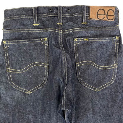 VTG NWOT LEE 101S LOGGER SELVEDGE RAW DENIM ROCKABILLY JEANS RRP £250 30W 34L