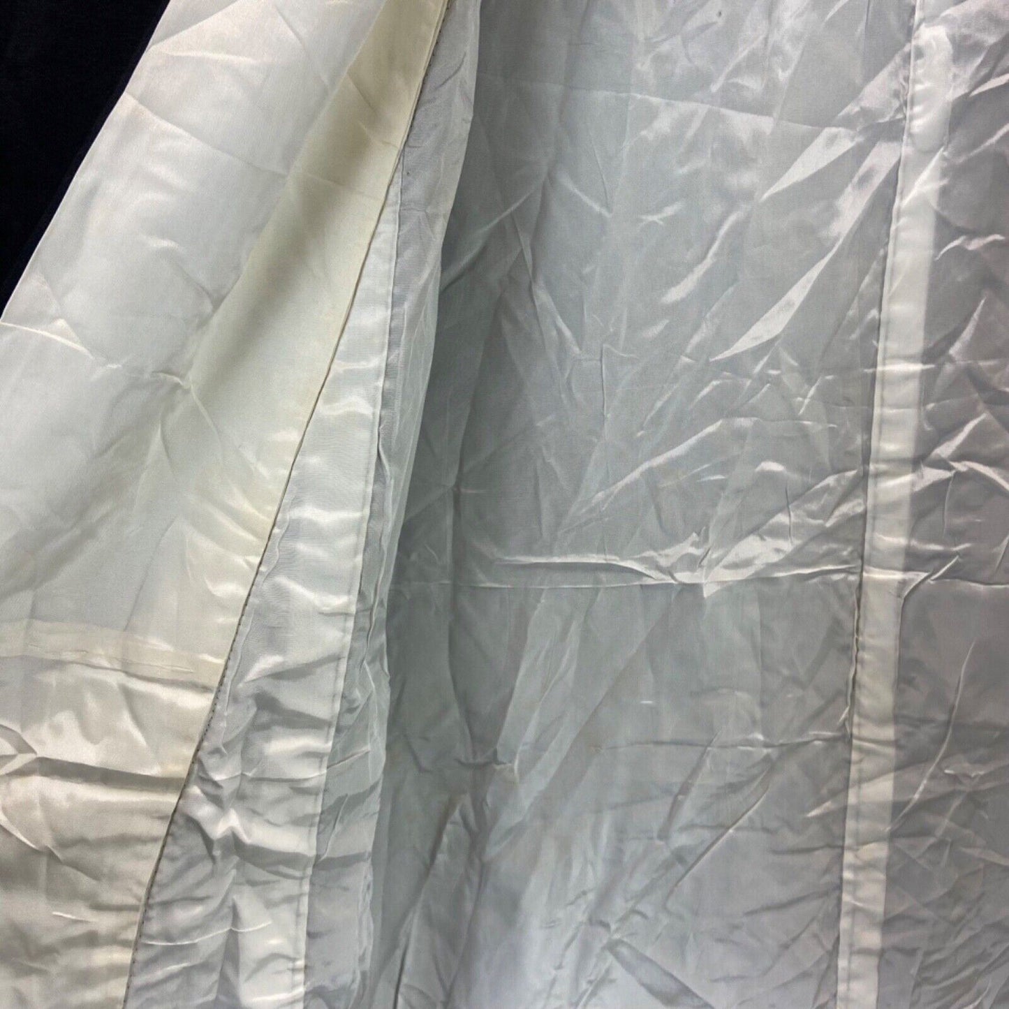 Vintage 70s 80s Black Gold Embroidered Embellished Silk Kimono