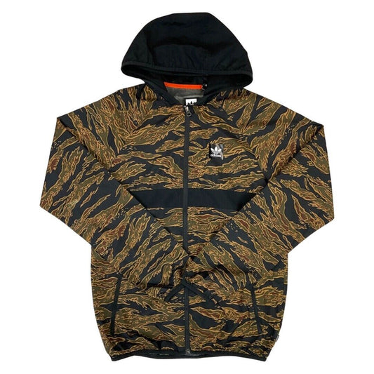 2018 Adidas Camo Print BB Wind Zip-Up Track Packable Jacket Climate Medium