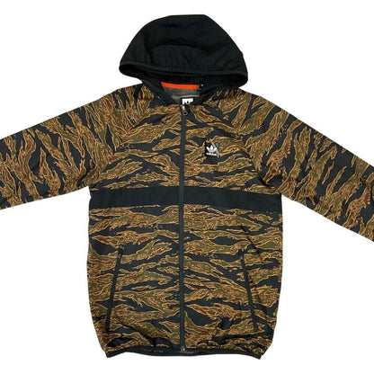 2018 Adidas Camo Print BB Wind Zip-Up Track Packable Jacket Climate Medium