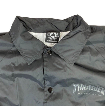 Blackout Thrasher Magazine San Francisco Skate and Destroy Windbreaker M