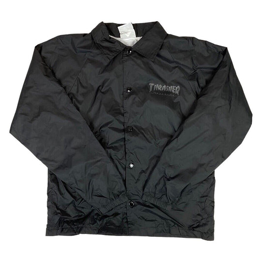 Blackout Thrasher Magazine San Francisco Skate and Destroy Windbreaker Small