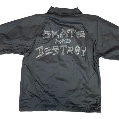 Blackout Thrasher Magazine San Francisco Skate and Destroy Windbreaker Small