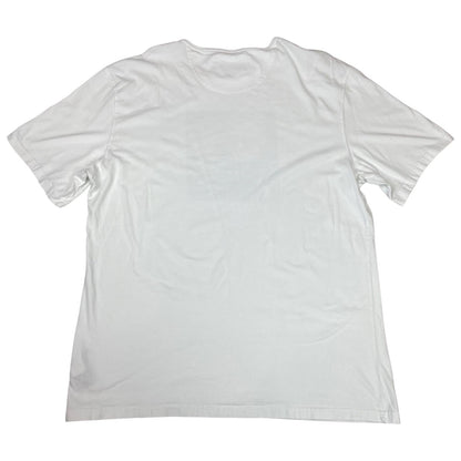 Y2k White Barbour International The Steve McQueen Collection Graphic T-Shirt XXL