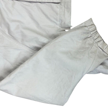 Vintage 90s White Ellesse Italia by Goldwin 1/2 Zip Overhead Windbreaker Large